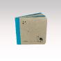 Ele Popo Star Notebook in elephant poo paper Color : Blue