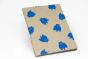 Ele Popo Notebook in elephant poo paper Color : Blue