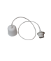 Chandelier  small bazarone colour cable : White