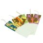 Safari Bookmark in elephant poo paper Pattern : Set of 5 safari Bookmarks