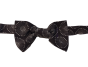 Bow tie in Shweshwe fabric Pattern : Brown