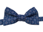 Bow tie in Shweshwe fabric Pattern : Blue diamond