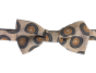 Bow tie in Shweshwe fabric Pattern : Beige