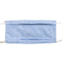 AFNOR norm cotton poplin fabric face mask Type : Set of 1 white and one blue stars