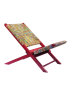 Bummer lounge chair in food packaging Color : Red