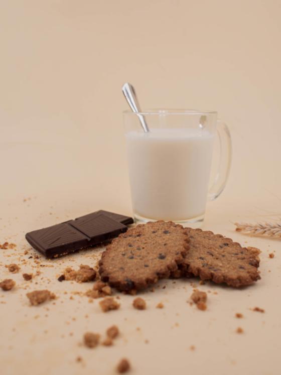 Biscuits petit déjeuner anti-gaspi pépites de chocolat noir